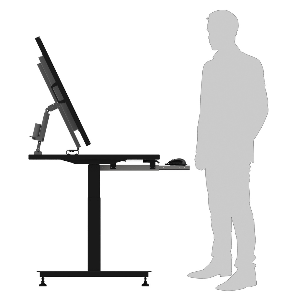 plan review touch screen table position