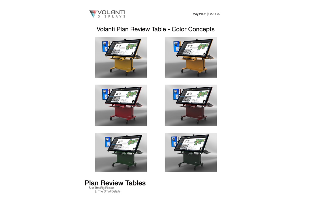 plan review touch screen accessories